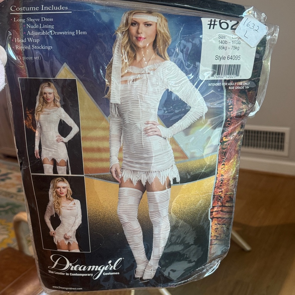 Dreamgirl Women’s Mummy Costume Size Large L